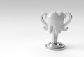 Dental Trophy model of premolar tooth 3D Rendering