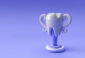 Dental Trophy model of premolar tooth 3D Rendering