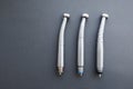 Dental turbine handpieces without burs copyspace