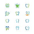 Dental vector icon Royalty Free Stock Photo