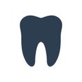 Dental Vector Icon Royalty Free Stock Photo