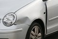 Dented Car Front Wing Royalty Free Stock Photo