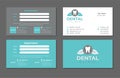 Dentist Business Card Template Set