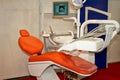 Dentist chair horizontal