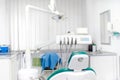 Dentist and dental modern equipment