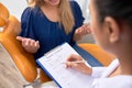 Dentist filling medical card