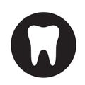 Dentist flat vector sign