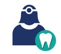Dentist Icon Royalty Free Stock Photo