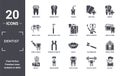 dentist icon set. include creative elements as holed tooth, breath, dental monitor, mouth, molar crown, dental needle filled icons