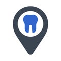 Dentist location icon