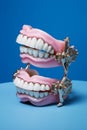 Dentist mouth dentistry health dental Royalty Free Stock Photo