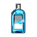 dentist mouthwash game pixel art vector illustration Royalty Free Stock Photo