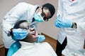 Dentist office and doctor practice concept Royalty Free Stock Photo