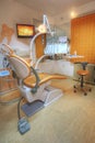 Dentist's chair Royalty Free Stock Photo