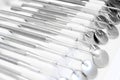 Dentist tools or instruments closeup - dental clinic