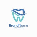 clrean tooth logo design template Royalty Free Stock Photo