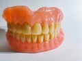 Dentistry-Full acrilic denture for elderly