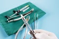 Dentistry medical tools syring. Royalty Free Stock Photo