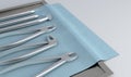 Dentists Tools On Tray