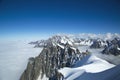 The Dents du Midi in the Swiss Alps Royalty Free Stock Photo