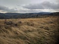 Denuded hillsides in Biskupia Kopa mountain Royalty Free Stock Photo