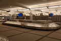 Denver airport baggage claim area.