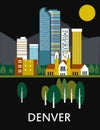 Denver city in Colorado.
