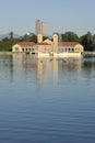 Denver City Park Boat House Royalty Free Stock Photo