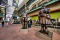 DENVER, CO - JULY 3, 2019: Interior of Performing Arts Center. It is one of the largest performing arts centers in the United