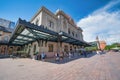 DENVER, CO - JULY 3, 2019: Union Station on a beautiful summer day. Denver is the main city of Colorado Royalty Free Stock Photo