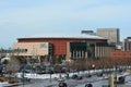 DENVER, CO, USA - Feb. 12, 2022: Ball Arena is an arena facility that is home to multiple professional sports teams, including the