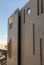 Denver, Colorado, Architectural detail. The beautiful view of Denver Art Museum Royalty Free Stock Photo