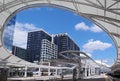 Renovated Union Station in Downtown Denver, Colorado. Royalty Free Stock Photo