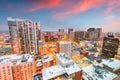 Denver, Colorado, USA Cityscape Royalty Free Stock Photo