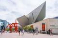 Denver ,colorado,usa. 06/11/17: denver art museum on sunny day. Royalty Free Stock Photo