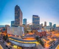 Denver, Colorado, USA downtown cityscape Royalty Free Stock Photo