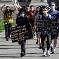 Protesting the Murder of George Floyd.