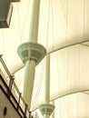 denver colrado airport structure scenes Royalty Free Stock Photo