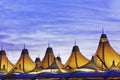 Denver International Airport Royalty Free Stock Photo