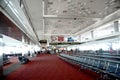 Denver international airport interior Royalty Free Stock Photo