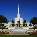 Denver LDS Temple Mormon Moroni Angel Church of Jesus Christ of Latterday Saints Royalty Free Stock Photo