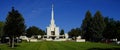 Denver LDS Temple Mormon Moroni Angel Church of Jesus Christ of Latterday Saints Royalty Free Stock Photo