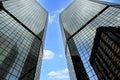 View of skyscrapers in Denver, Colorado Royalty Free Stock Photo