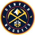 Denver Nuggets basketball club emblem. USA