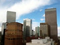 Denver skyline Royalty Free Stock Photo