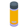 Deodorant stick isometric showing hygiene product