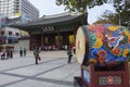 Deoksugung Palace with Ancient drum