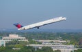 Departing Delta Jet Airliner