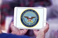 US Department of Defense United States logo Royalty Free Stock Photo