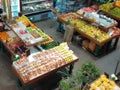 Department of fruits and vegetables in the municipal market of Pinheiros